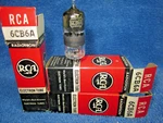 Set Of 3PCS Nib Rca 6CB6A Tubes Lot Nos 6CF6. Fixed Price $9.99.