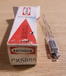 CK5886, Raytheon, Subminiature Pentode Vacuum Tube. Fixed Price $12.95.