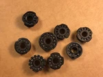 8 Vintage 12-PIN Compactron Vacuum Tube Sockets Ham Radio Amplifier Black Nos. Fixed Price $50.00.