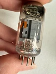 Rca Nos 7058 Ruggedized Mil Spec 12AX7A Longlife Low Noise Audio Hifi Tube. Fixed Price $125.00.