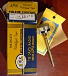 Irc Midget Volume Control D11-141 With Long Stem Turn Switch 5 Megaohm Nos New. Fixed Price $5.99.