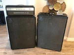 Vintage 1970'S Ampeg V4 Tube Amplifier W/ Altec 215 + 412 Cabinets. Fixed Price $1700.00.