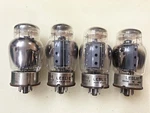 Tungsol Leslie 6550 KT88 Hole Plate Triple Getter Tested Nos Matched Quad. Fixed Price $998.00.