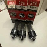 3 Rca 25W4GT Nos Audio Tubes. Fixed Price $32.00.