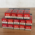 Lot Vintage Rca Electron Tubes 6BZ6, 6EW6, 6AW8A, 35W4, 50C5, 3BN6, 6DT8, +more. Fixed Price $49.99.