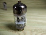 Ge Black Plate Triple Mica 6201 JG-12AT7WA Vacuum Tube Amplitrex Tested 85/87%. Fixed Price $20.00.