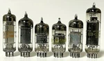 Tested Mixed Brand & Size Vintage Electron Vacuum Tube Lot Of 6. Fixed Price $29.99.