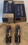 Matched Pair Western Electric 275A Vacuum Tube TV7 Nos Same Date 1956 New In Box. Fixed Price $1300.00.