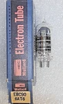 EBC90/6AT6 Iec Mullard Nos Italy Tube, Triplett 3444 Tested - Will Combine Ship. Fixed Price $12.95.