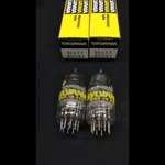 Matched Nos Pair Sylvania 12AT7 ECC81 Black Plate Getter Vacuum Tubes 8.9662. Fixed Price $39.95.