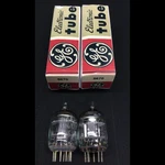 Matched Pair 5670 Com Quality Black Plate Disc Getter Vacuum Tubes 9.9509. Fixed Price $34.95.