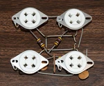 Qty Vintage Usa Pin Ceramic Tube Sockets 811A 2A3 300B 572B Silver Cph 49368. Fixed Price $86.00.