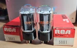 5881 Sylvania Lot Of Audio Power Tube Rca Label Nos Nib *etracer* #12A80. Fixed Price $119.99.