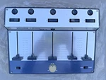 Uher Stereo MIX-5 A-122 Vintage Audio Mixer With Some Cables (not Tested). Fixed Price $20.00.