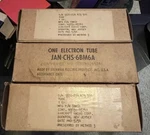 Electron Tubes 1954 Sylvania JAN-CHS-6BM6A Military Issue. Fixed Price $18.99.