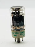 Vintage Tung Sol Jan 6384 Black Ribbed Plate Vacuum Electron Tube H82. Fixed Price $66.49.