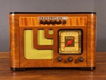 Old Antique Wood Philco Vintage Tube Radio -restored & Working Art Deco Tabletop. Fixed Price $395.00.