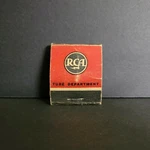 Rca Tube Department Mini Panel Lamp Matchbook - Memorabilia Very Rare!. Fixed Price $44.99.