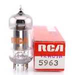 One Excellent Rca 5963 Tube Nos Nib Long Grey Plates Gm % 112/109 Amplitrex. Fixed Price $13.95.