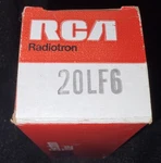 Nos Rca 20LF6 3 RING(2 Side 1 Top) Getters Vacuum Power Electron Tube Tested Nib. Fixed Price $84.99.