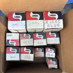Lot Of 12 Vacuum Electron Tubes W Boxes Lindal Nos. Fixed Price $20.00.