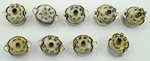 Lot Of (9) Elco TS102C01 7-PIN Tube Socket Ceramic. Fixed Price $42.99.