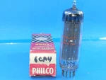 Philco 6CA4 EZ81 Large Gtr Stereo Tube Test Results = 2250/2600 Usa. Fixed Price $19.88.