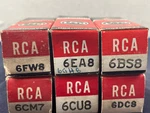 Vacuum Tubes Rca Collection Lot 6: 6FW8 6EA8 6BS8 6CM7 6CU8 6DC8 Set #13. Fixed Price $63.28.