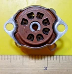 Elco Pin Micanol Tube Socket Bottom Mount 5/8" Hole 7/8" Centers. Fixed Price $5.95.