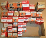 36 Vacuum Tubes, Vintage Service, Repair Stock All Identified As Good, & More. Fixed Price $24.58.