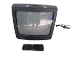 Sylvania SST413 13" Crt Tube Tv Retro Gaming Front Inputs Remote Tested Works. Fixed Price $129.99.