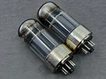 (2) Tung-sol 7236 Military Spec 6080 6AS7G Triple Micas Tests Strong Amplitrex. Fixed Price $164.99.