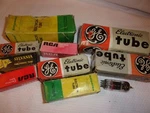 Vintage Lot Of 9 Tubes See Pictures For Details. Fixed Price $58.99.