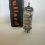 Nos Mullard UBC81 Single-tube Blackburn U.k. Rare Silver-mesh-cage. Fixed Price $60.90.