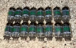 Pair (2) Vintage 1960S Sylvania Baldwin 12AU7A Vacuum Tubes TV-7 Test As Nos. Fixed Price $20.95.