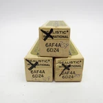 Realistic Lifetime 6AF4A 6DZ4 Vintage Electron Vacuum Tube Lot Matched Set Of 3. Fixed Price $34.98.