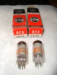(2) Nos Rca 6BY6 Vintage Radio Vacuum Tubes. Fixed Price $14.95.