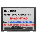 For Hp Envy X360 2-IN-1 16-AD0001SA 16-AD0275NG Wuxga Lcd Touch Screen Assembly. Fixed Price $159.00.