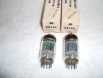 Nos Matched Pair Ge 5814A Vacuum Audio Tubes Tested Hickok 539C. Fixed Price $44.95.