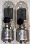 Pair Taylor 203B Vacuum Tubes Good Filament. Fixed Price $195.00.