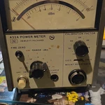 Hewlett-packard 432A Power Meter Rf Microwave Dbm Single Channel. Fixed Price $300.00.
