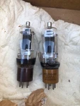 2 Vitage Rower Tube, Sylvania JAN-CHS-807, VT-100-A, Made In Usa Cs 199. Fixed Price $48.99.