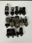 Electronic Tube Rca-ge Zenith -sylvania Not Tested Lot Of 14. Fixed Price $30.00.