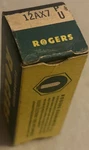 12AX7 163 Rogers Label Amperex Holland Audio Guitar Preamp Tube Nos Green Rare. Fixed Price $127.29.