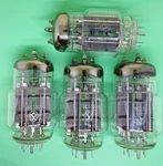 4 New X 6S33S-V Matched Quad Audiophile Vintage Tubes Ussr = Ddp Old Big Logo. Fixed Price $165.00.