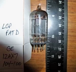 Strong Long Gray Plate Fat D Getter 12AX7 ECC83 Tube - 104/100. Fixed Price $24.49.