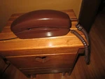 Western Electric Trimline Brown 1970 Push Button Dial Telephone 593M Cs 223A. Fixed Price $24.95.